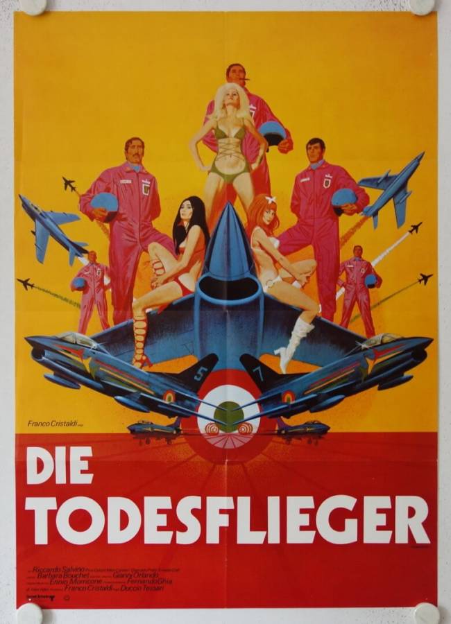 Die Todesflieger originales deutsches Filmplakat